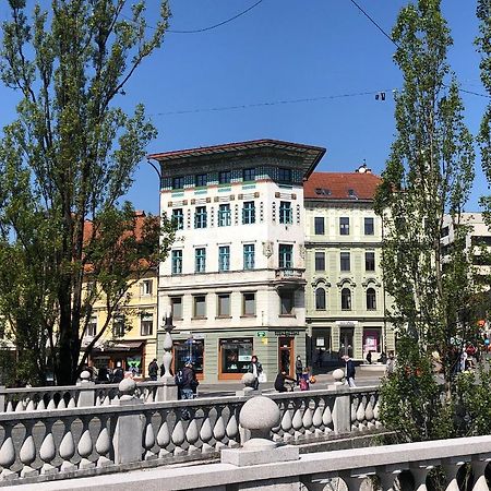Triple Bridge Ljubljana Apartment Bagian luar foto